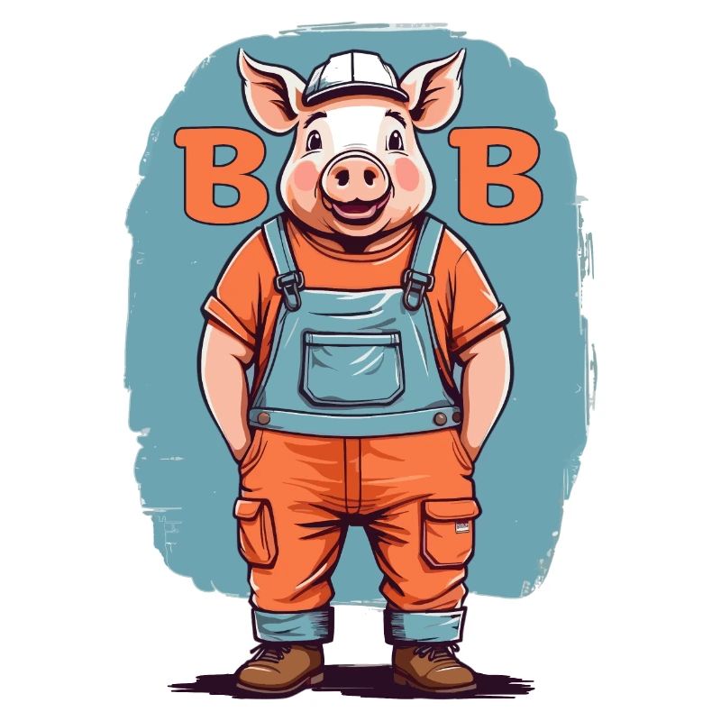 Bob le cochon de construction