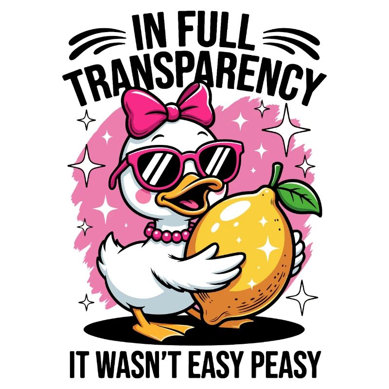 Sweet Duck with Lemon – In Full Transparency Fun