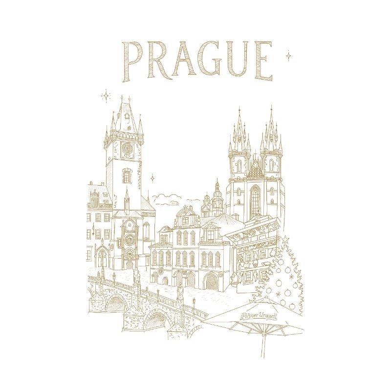 Stilisierte Prag