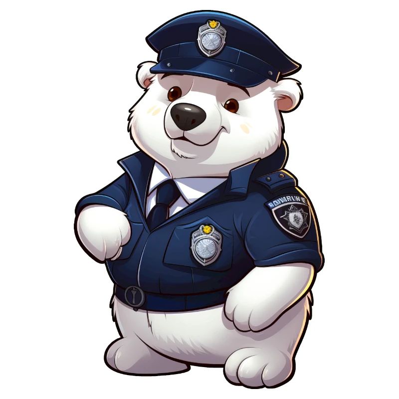 Polizei Eisbärin
