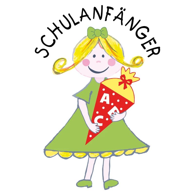 Schulanfänger 2026 - Mädchen mit Schultüte