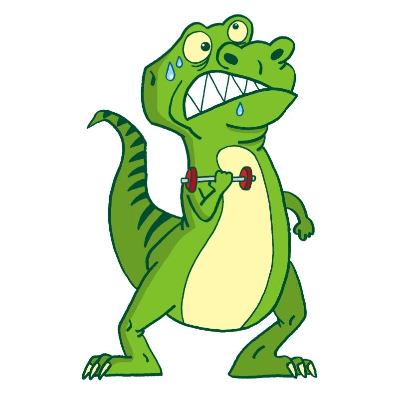 Kräftiger Dinosaurier