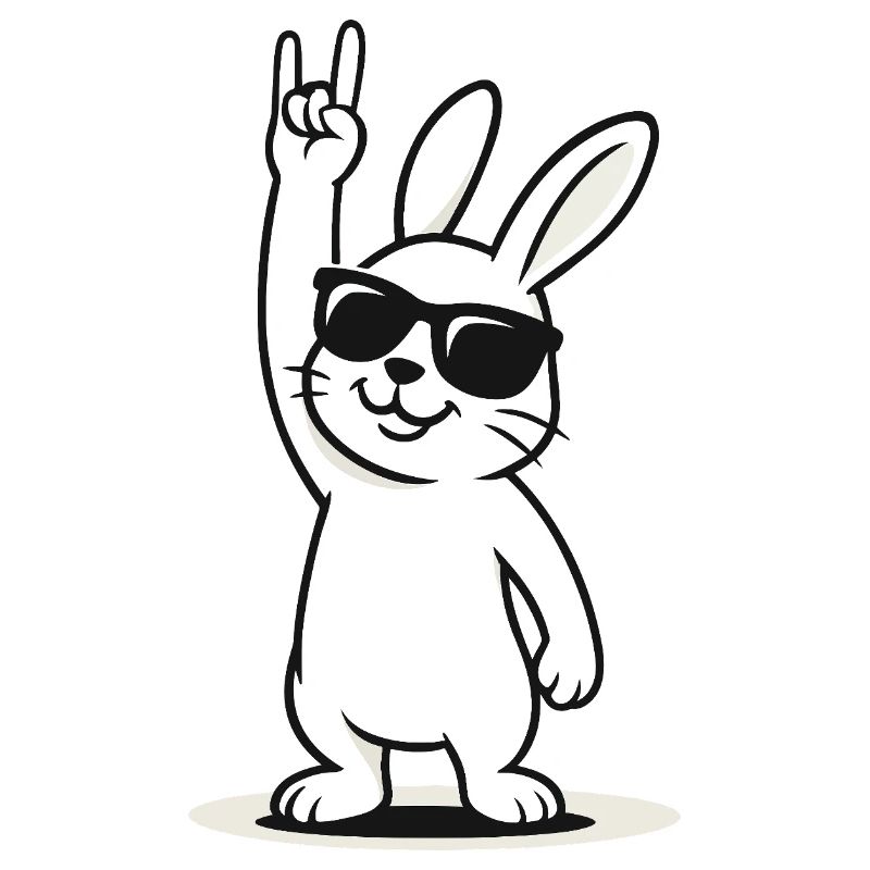Lapin à bascule