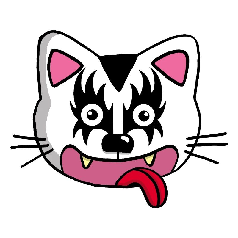Cute but demonic cat