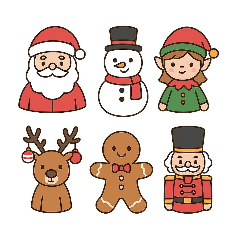 Whimsical Christmas Crew