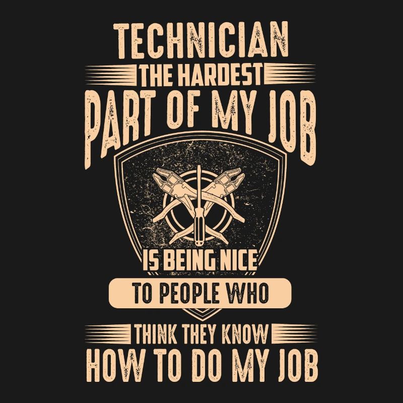 Citation de technicien – La partie la plus difficile de mon travail