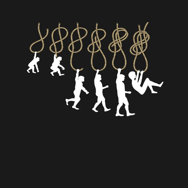 Evolution climbing climbing knot eighth knot