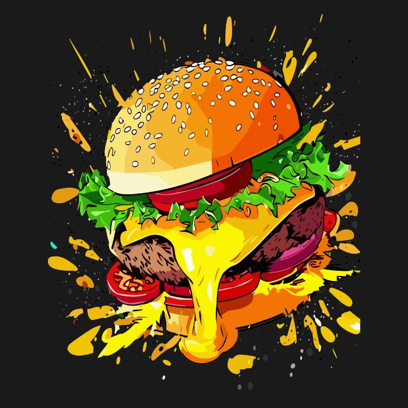 Extra Käse Burger Cheeseburger