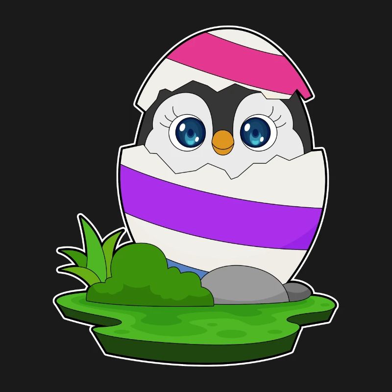 Penguin Easter Easter Egg