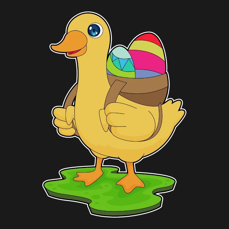 Duck Easter Easter Eggs