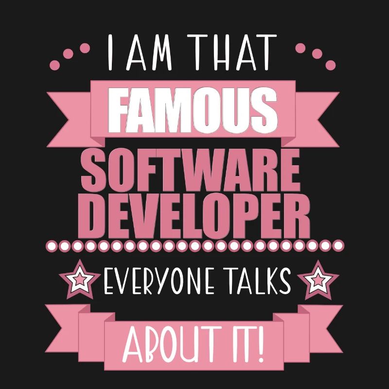 Software Developer Profession Ladies Gift
