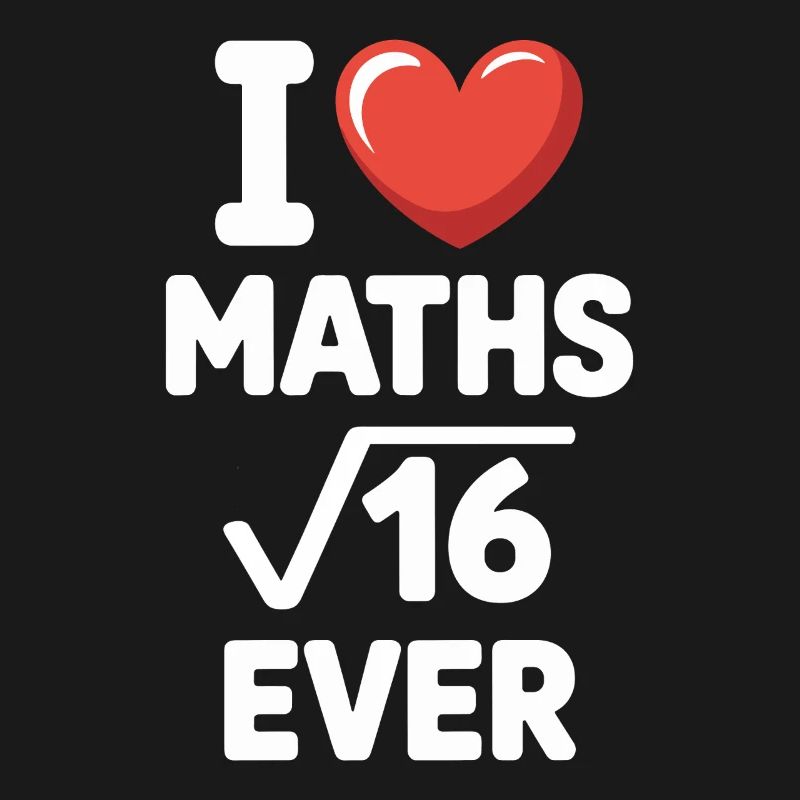 Math J’adore les maths Maths Nerd Professeur de mathématiques