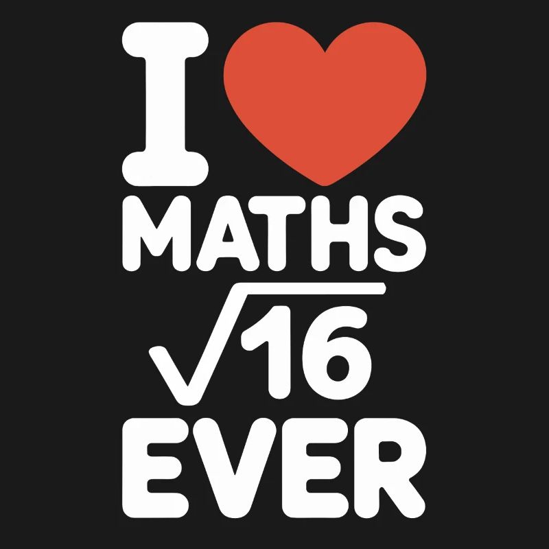 Math J’adore les maths Maths Nerd Professeur de mathématiques