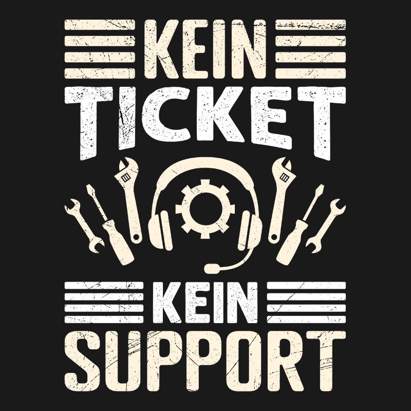 Nerd Computer PAS DE TICKET PAS DE SUPPORT DRÔLE