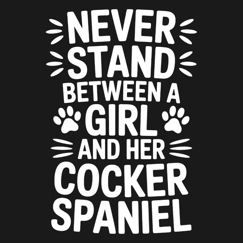 Cocker Spaniel faisant une blague Cadeau de cocker spaniel
