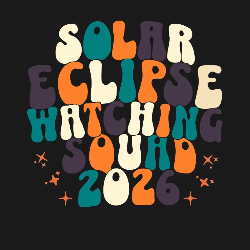 Solar Eclipse Watching Squad 2026