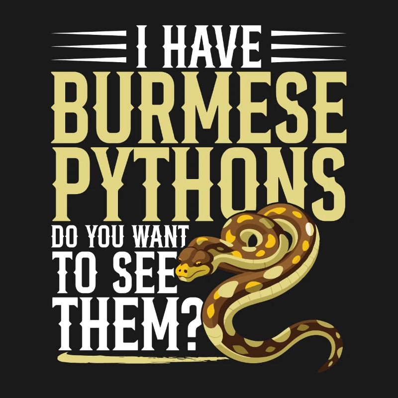 Burmesische Python HDE Schlangen-Stofftier-Reptil