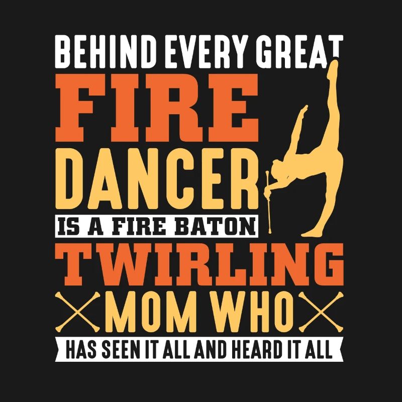 Dancing Vortex Dance School Fire Stick Dancer