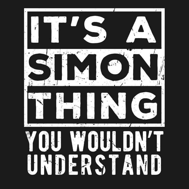 C’est une chose de Simon que tu ne comprendrais pas