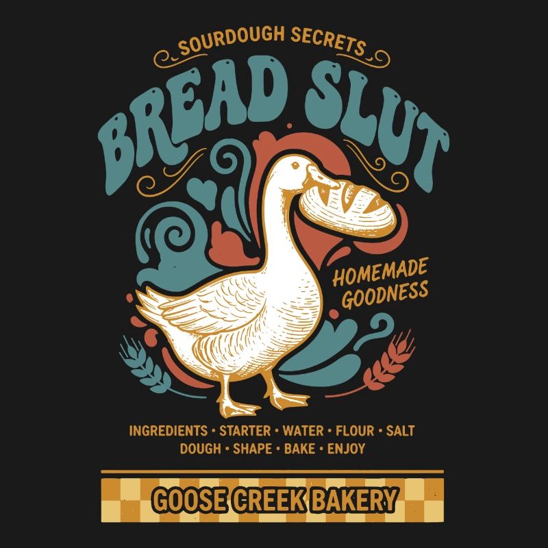 Sourdough funny pun Baking Baker Bread Making