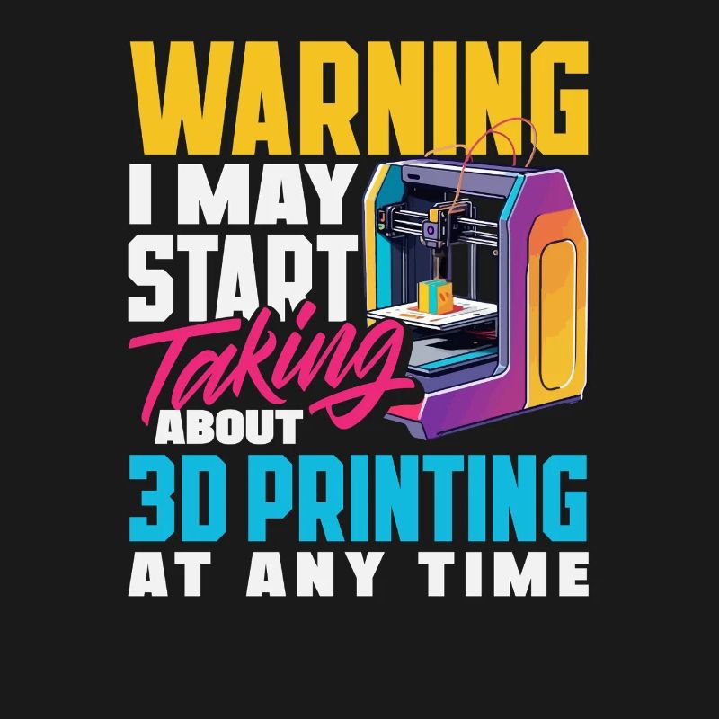 Warning Could Talk About 3D Printing Printer