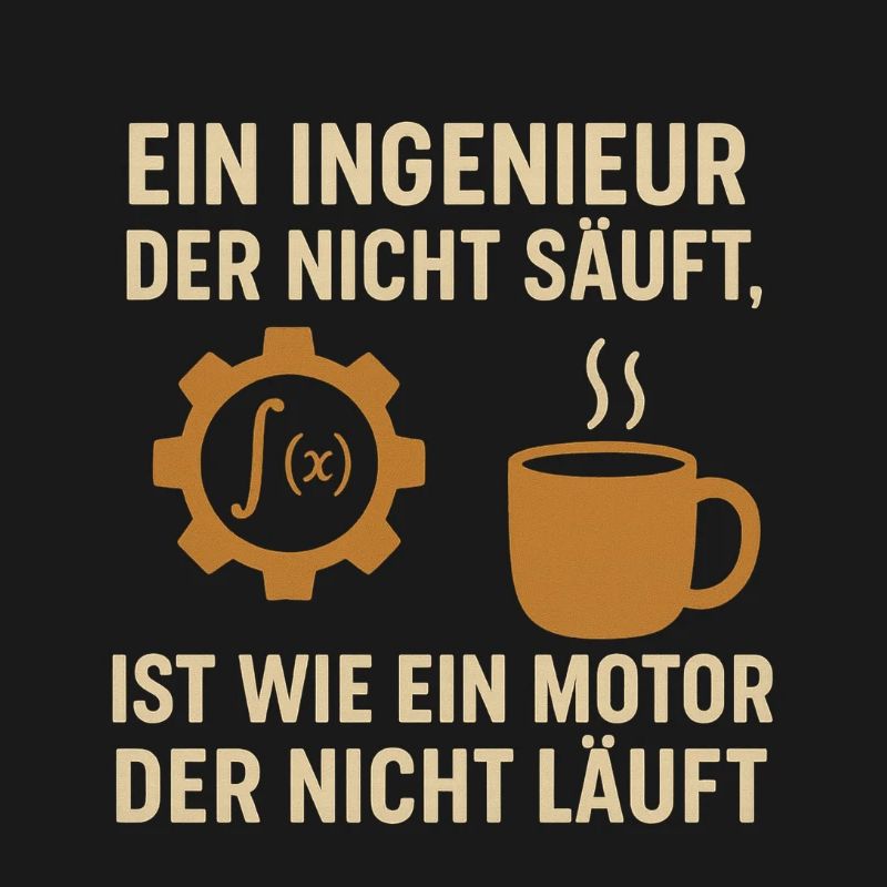 Engineer Humor Coffee Engine