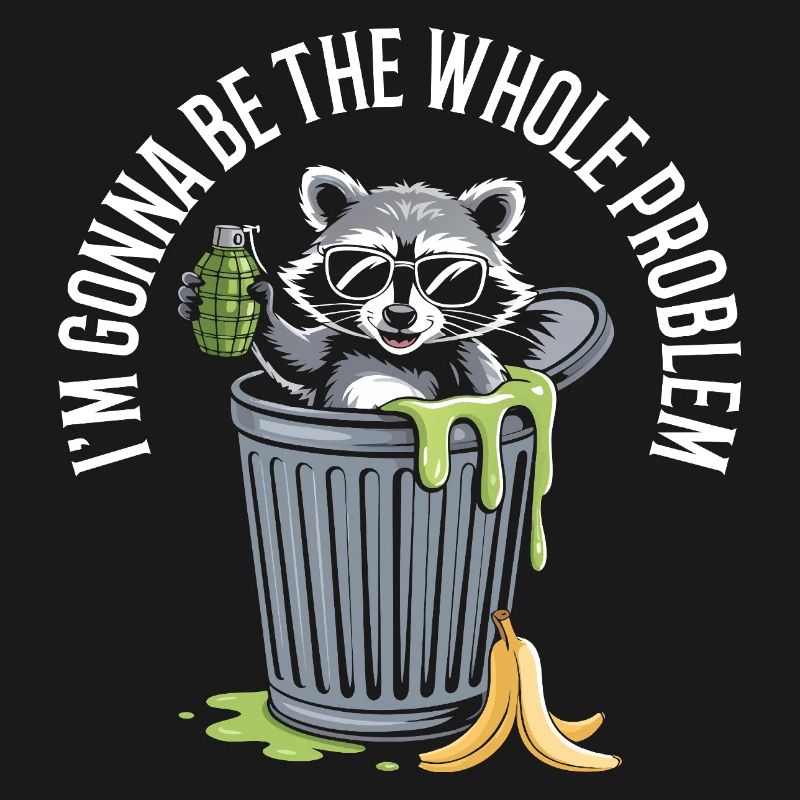 I'm the Problem – Funny Statement Design