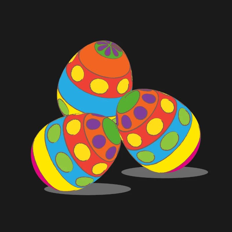 Easter eggs, easter, happy easter, happy eastern