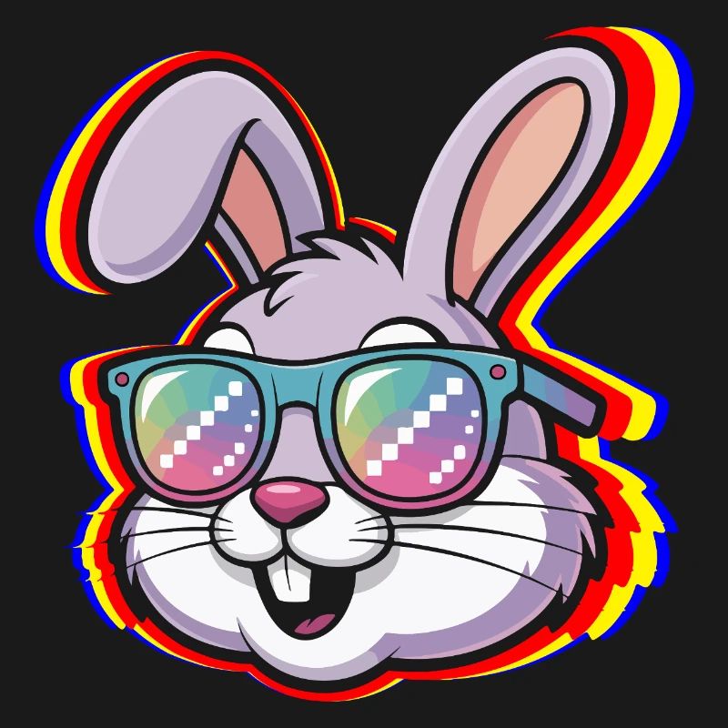 Happy Easter Sweet Easter Bunny Egg Hunt Easter Eggs