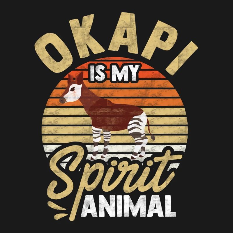 L'okapi est l'animal de mon âme