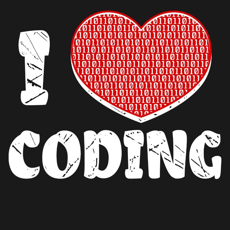 Developer Herz Coden Statement Programmierer