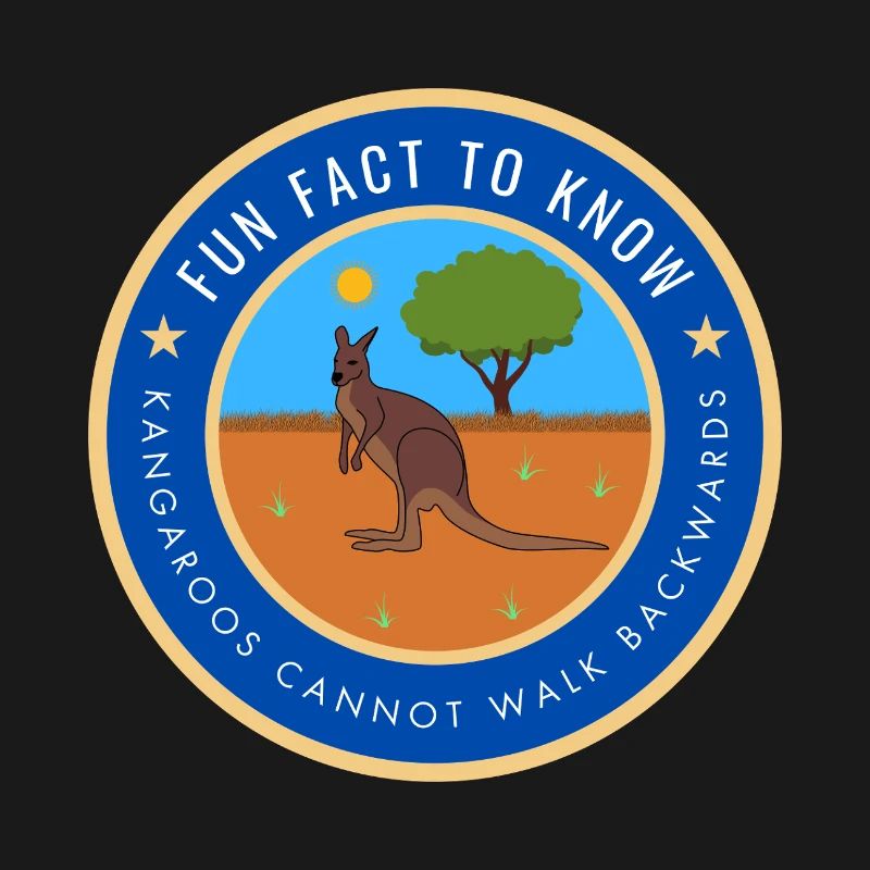Kangaroos cannot walk backwards