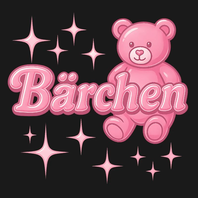 Bear / Y2K Nickname Statement Design