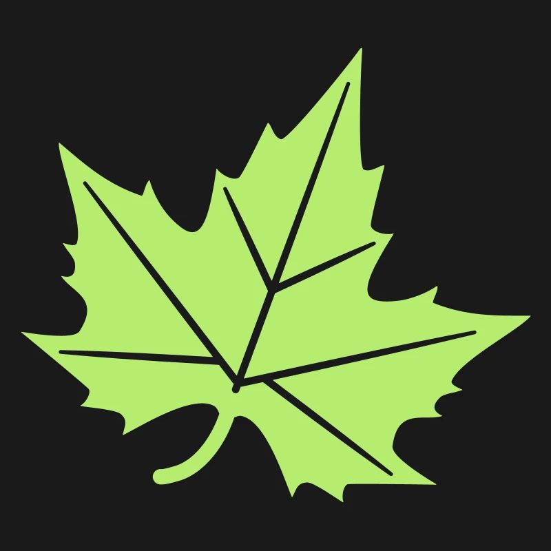 Conception de feuille de platane