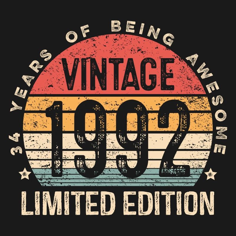 Édition limitée 1992 Édition limitée 34e anniversaire