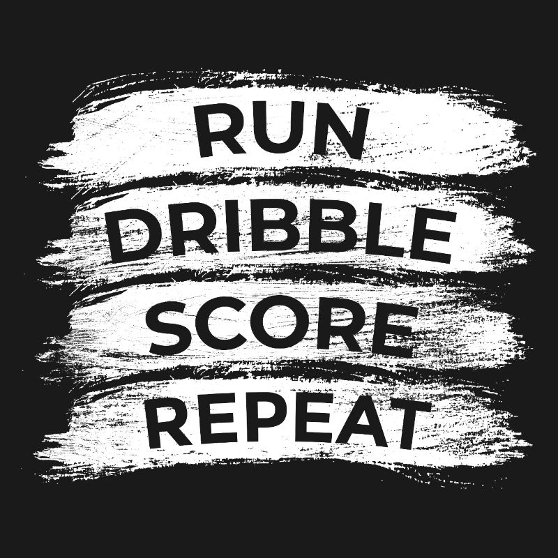 Courir, dribbler, marquer, répéter