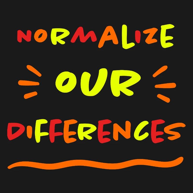 Normalize our Differences - Inklusion - neon