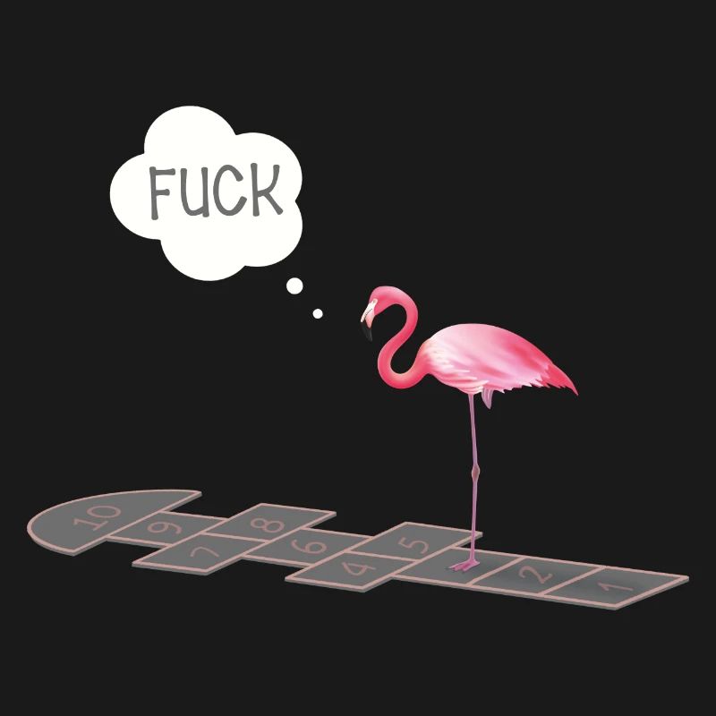 Flamingo with a problem
