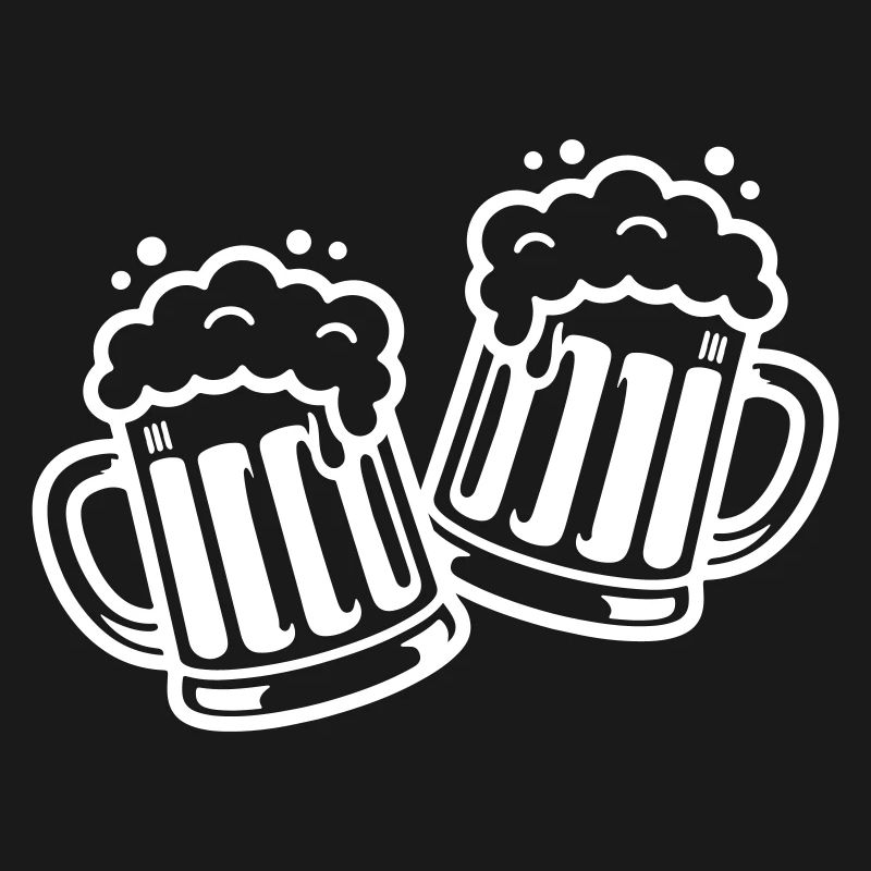 Bierkrug Prost Comic Bier