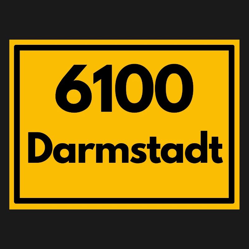 OLD POSTCODE POSTCODE RETRO 6100 DARMSTADT HESSEN
