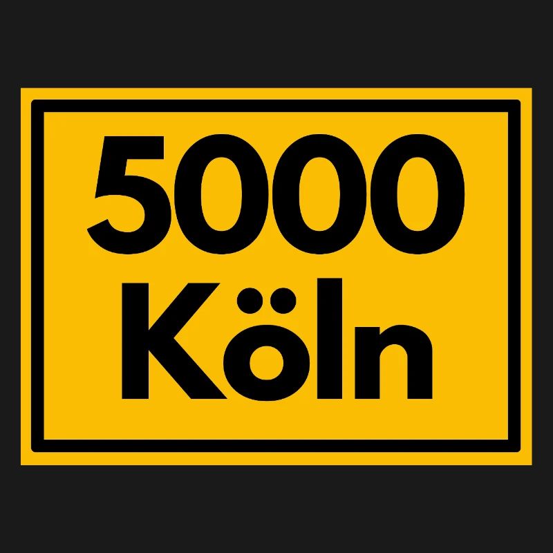 OLD POSTCODE POSTCODE RETRO 5000 COLOGNE - CATHEDRAL CITY