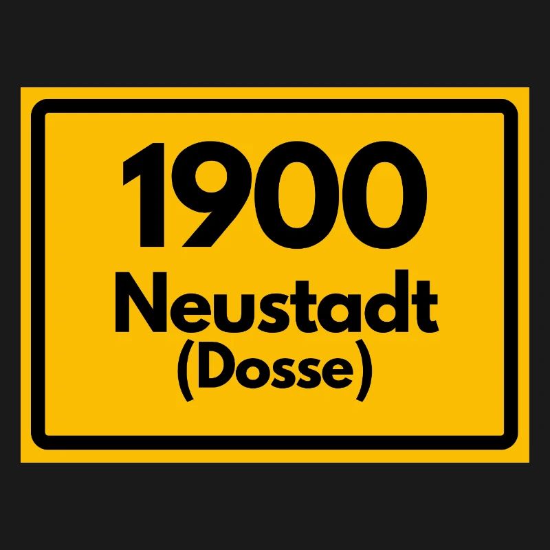 ANCIEN CODE POSTAL RÉTRO 1900 NEUSTADT DOSSE