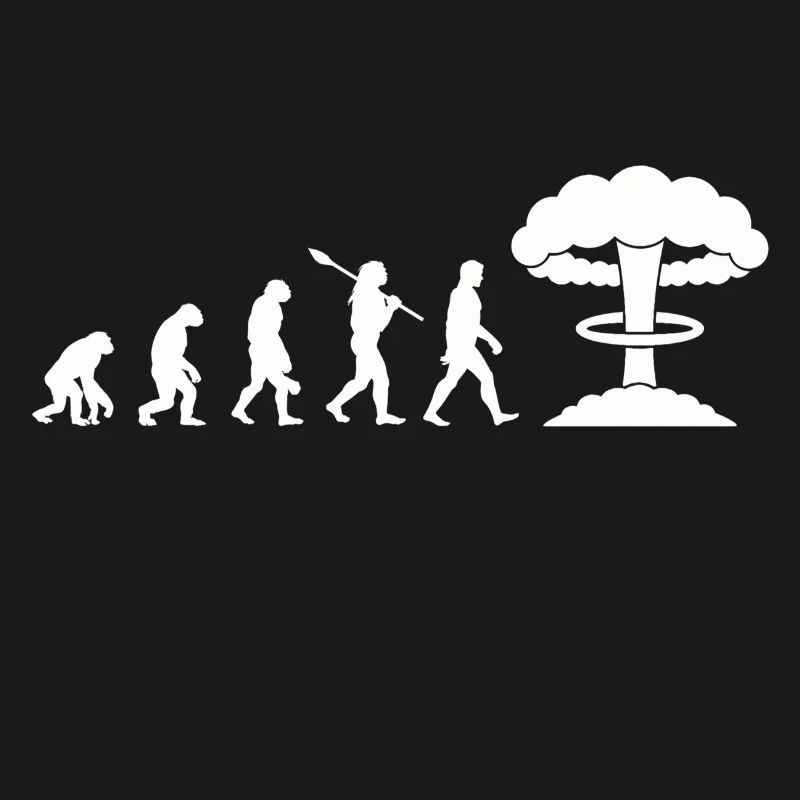 Evolution-Atombombe