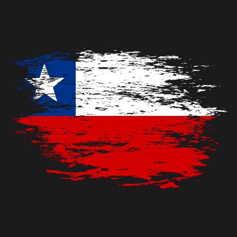 Drapeau chilien utilisé
