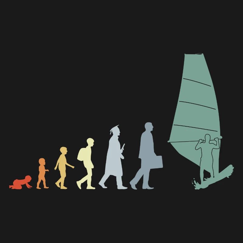 Vintage Windsurfer Evolution