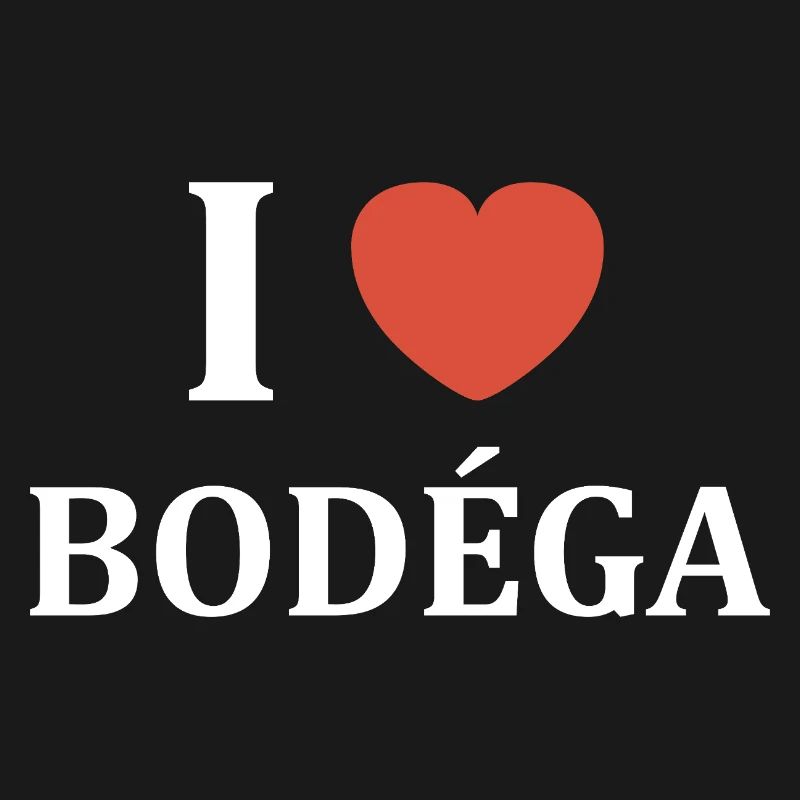 I Love Bodega Logo Tee