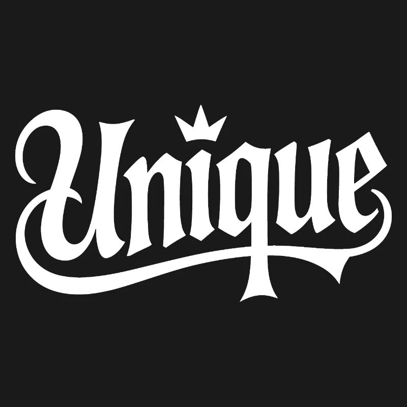 Unique Einzigartig Unikat Selbstwert Einzig Artig