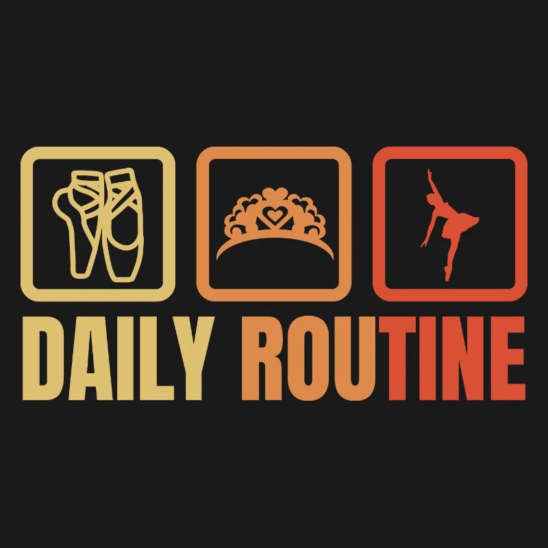 Routine quotidienne de ballet