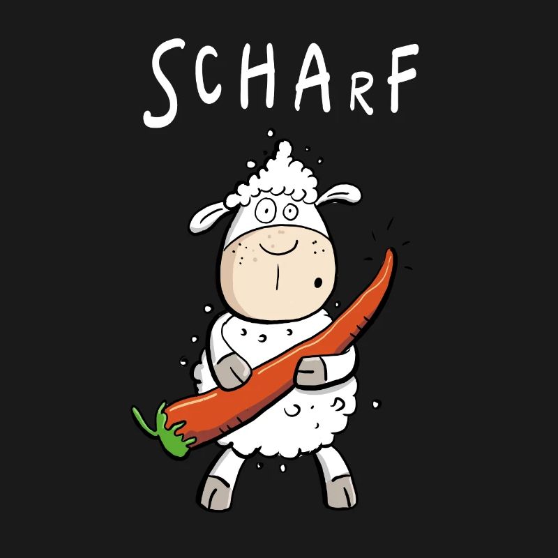 Pepperoni Sheep I Sharp comic pun