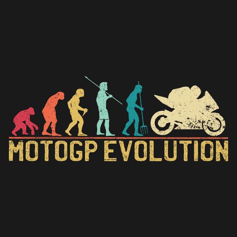 Conception de la silhouette Motocross Evolution